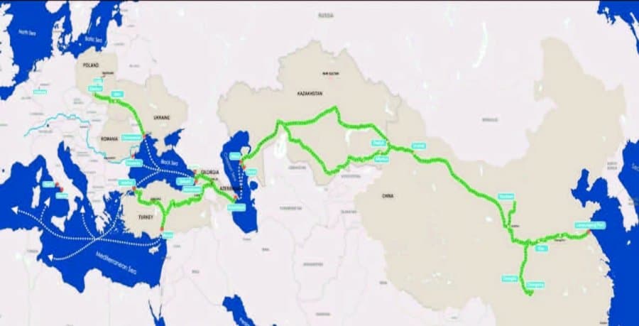 Orta Dəhliz Avrasiyanın önəmli marşrutuna çevrilir 1