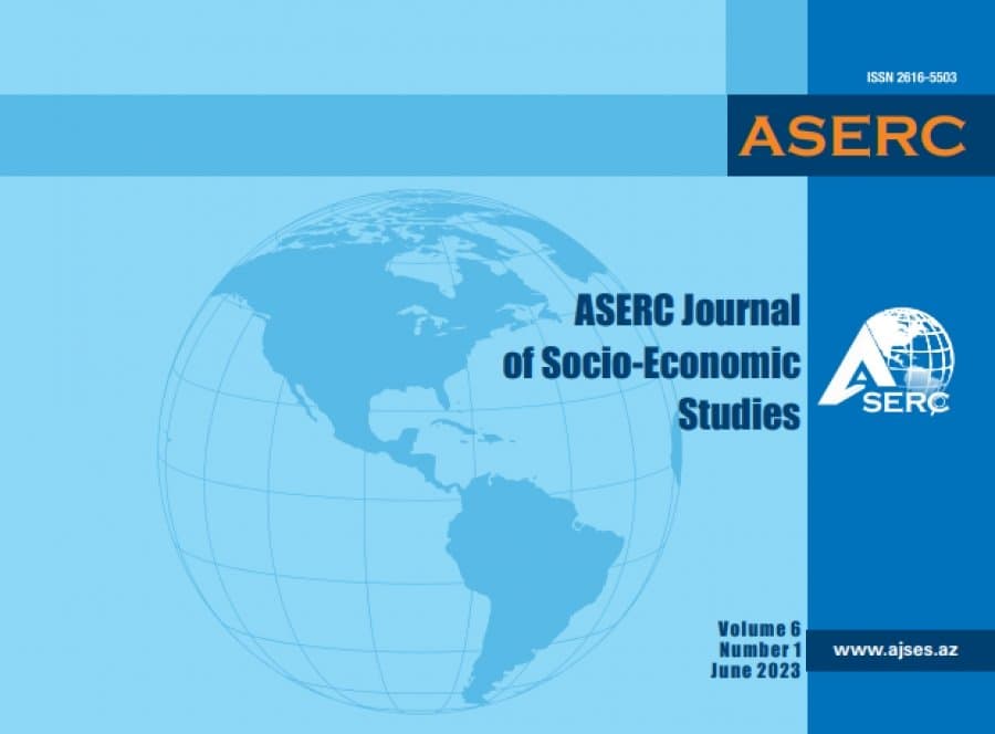 "ASERC Journal of Socio-Economic Studies" 1