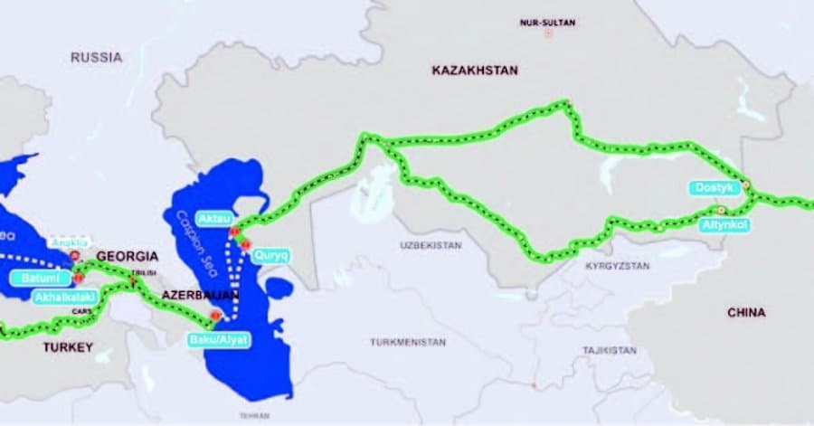 Azərbaycan Avropanı Asiya ilə birləşdirən Orta Dəhlizin önəmli qovşağıdır 1