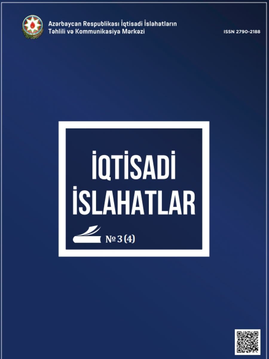 “İqtisadi islahatlar” elmi-analitik jurnal | №4 1