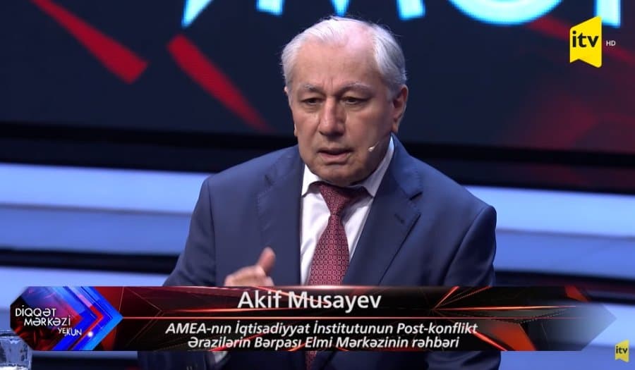 Professor Akif Musayev İctimai TV-nin “Diqqət mərkəzi - Yekun” proqramının qonağı olub 1