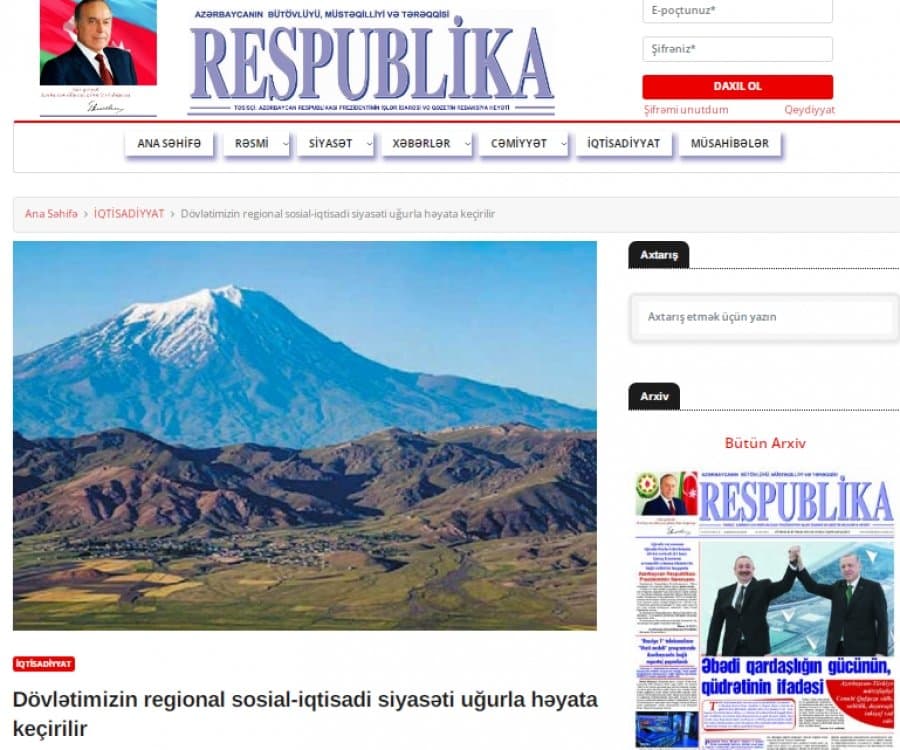 Dövlətimizin regional sosial-iqtisadi siyasəti uğurla həyata keçirilir 1