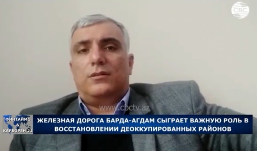 Bərdə-Ağdam dəmir yolu Qarabağın bərpasına kömək edəcək 1