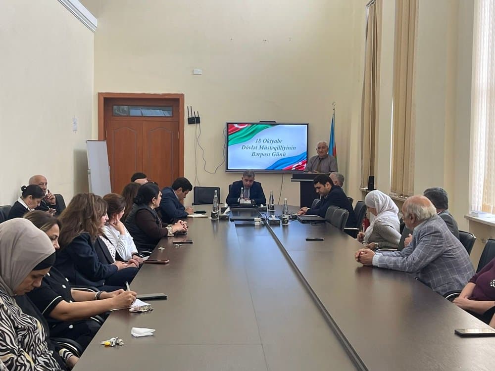 At the Institute of Economics held an event dedicated to October 18 - Independence Day 2