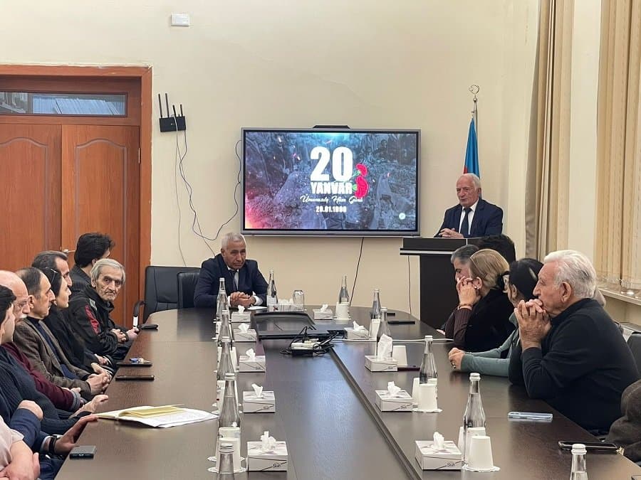 Институт Экономики почтил память шехидов 20 января 2