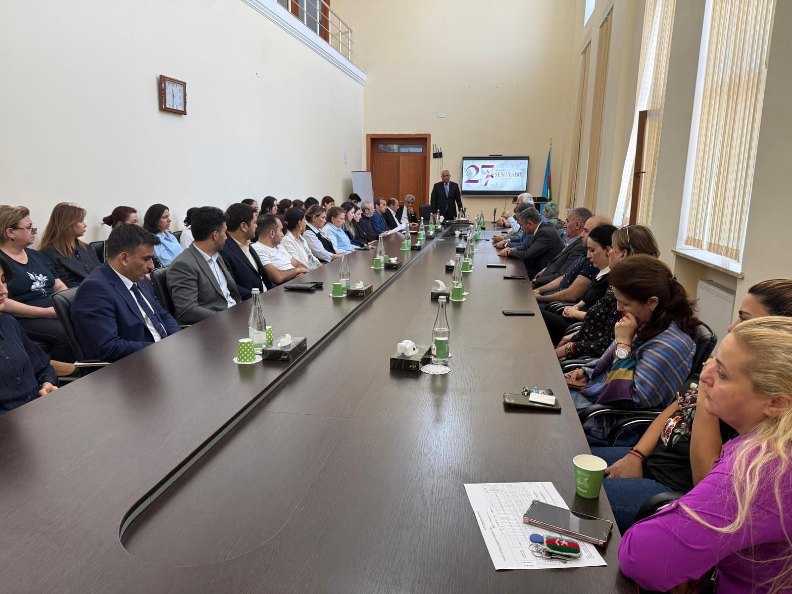 At the Institute of Economics held an event dedicated to the September 27 - Memorial Day