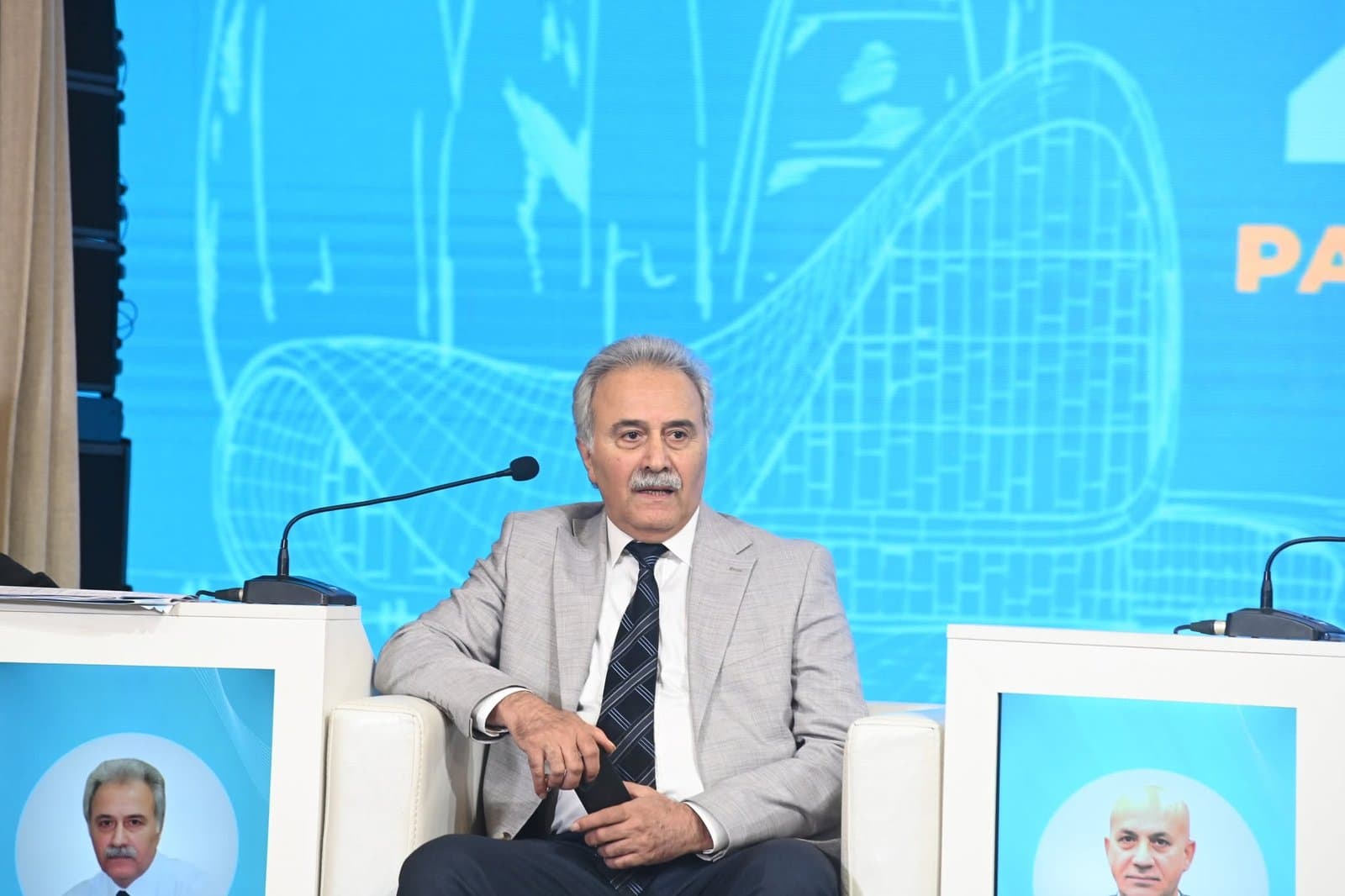 Professor Nazim Müzəffərli Türk Dövlətlərinin Aparıcı Milli Analitik Mərkəzlərinin II Beynəlxalq Konfransında çıxış edib