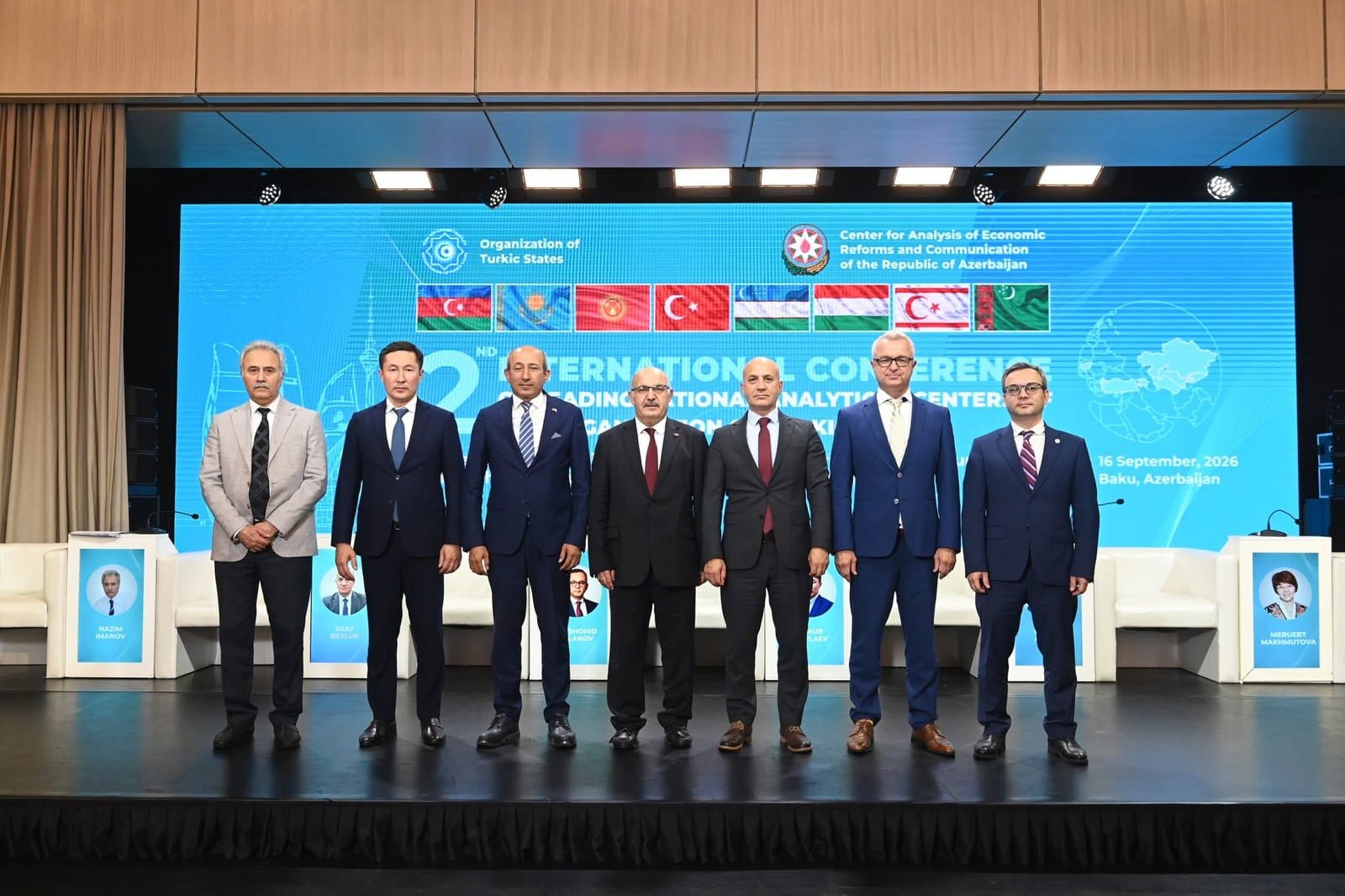 Professor Nazim Müzəffərli Türk Dövlətlərinin Aparıcı Milli Analitik Mərkəzlərinin II Beynəlxalq Konfransında çıxış edib 3
