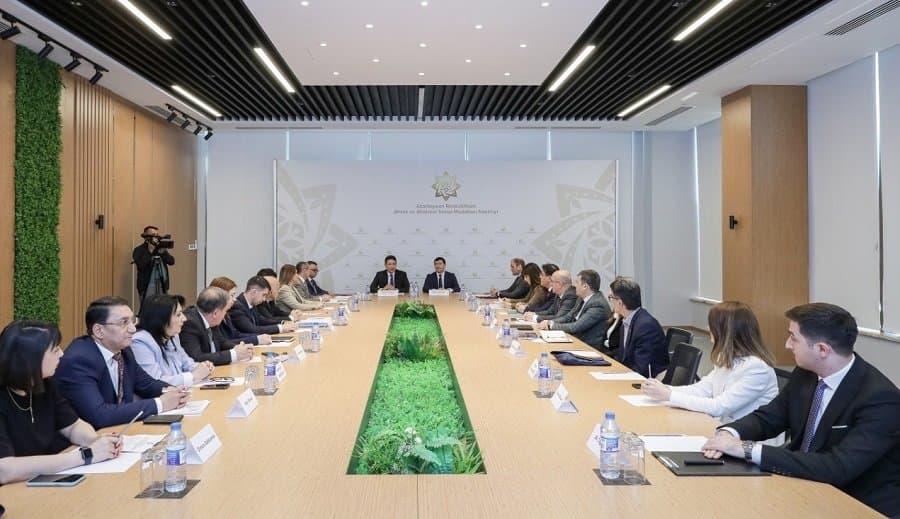 Dünya Bankının “Business Ready” hesabatının “İşçi qüvvəsi” indikatoru ilə bağlı “Yol xəritəsi” üzrə görülən işlər müzakirə olunub 1