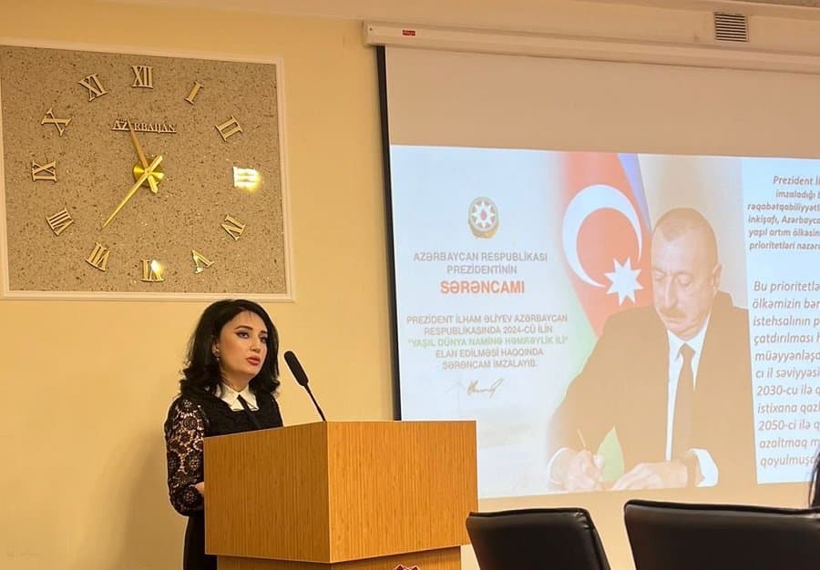 İqtisadiyyat İnstitutunun  tədqiqatçısı Azərbaycan Kooperasiya Universitetində konfransda çıxış edib