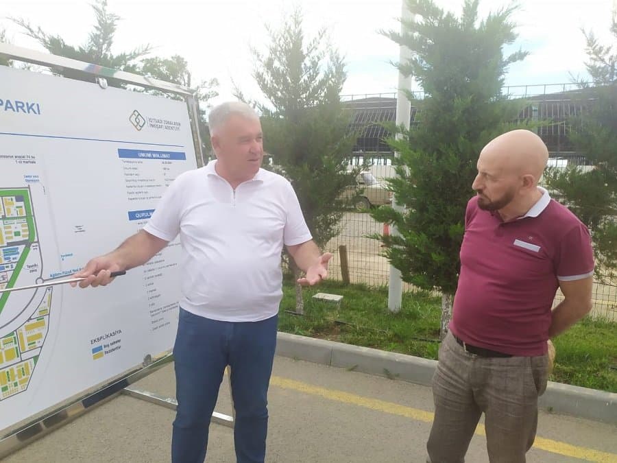 Post-konflikt Ərazilərin Bərpası Elmi Mərkəzinin tədqiqatçıları Ağdam Sənaye Parkının fəaliyyəti ilə tanış olublar 3