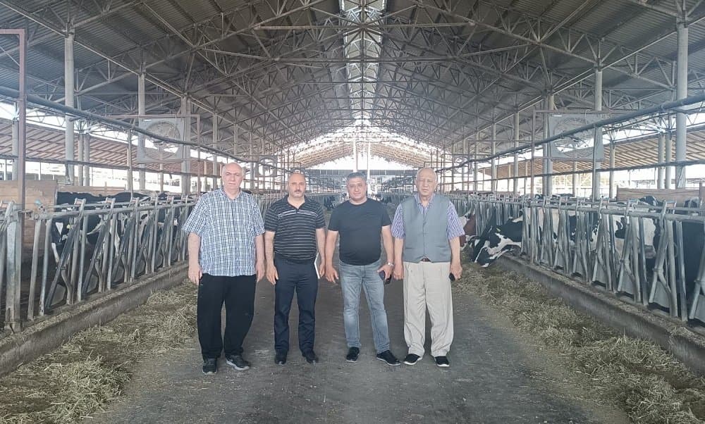 Scientists of the Institute of Economics conduct scientific research in the Agdash region 6