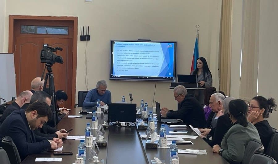 Состоялась защита диссертационной работы на тему «Направления развития инновационного предпринимательства в перерабатывающей промышленности Азербайджанской Республики»