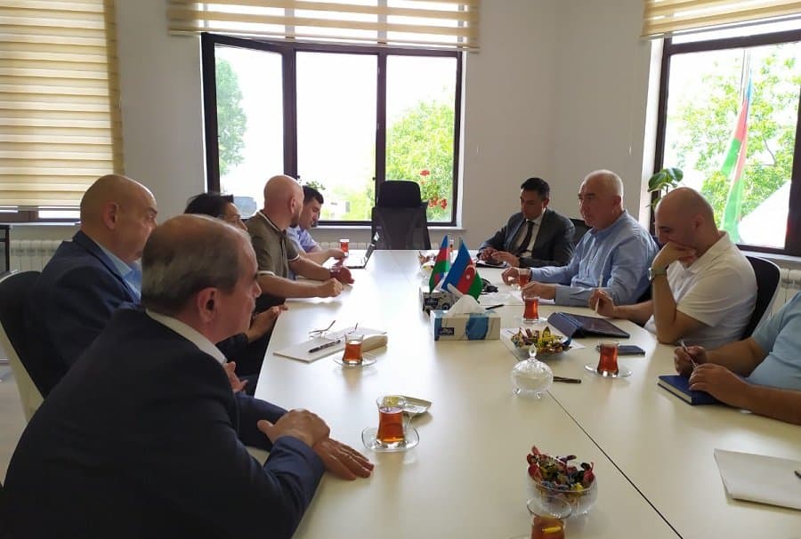 Prezidentin Laçın rayonunda xüsusi nümayəndəsi Məsim Məmmədov Post-konflikt Ərazilərin Bərpası Elmi Mərkəzinin əməkdaşlarını qəbul edib 6