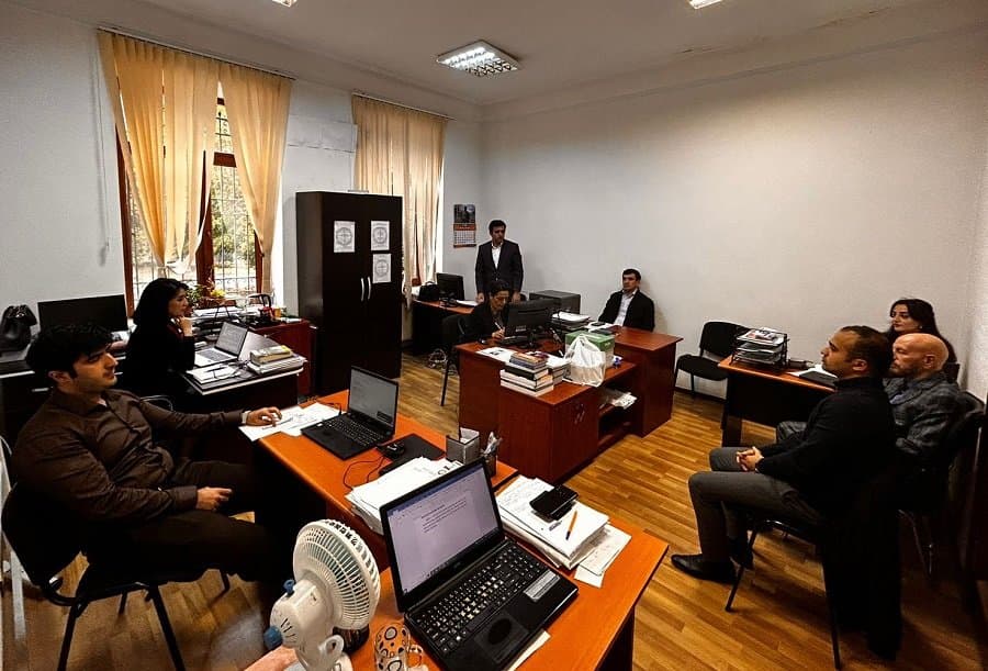 Заслушаны отчёты сотрудников Научного центра восстановления постконфликтных территорий 7