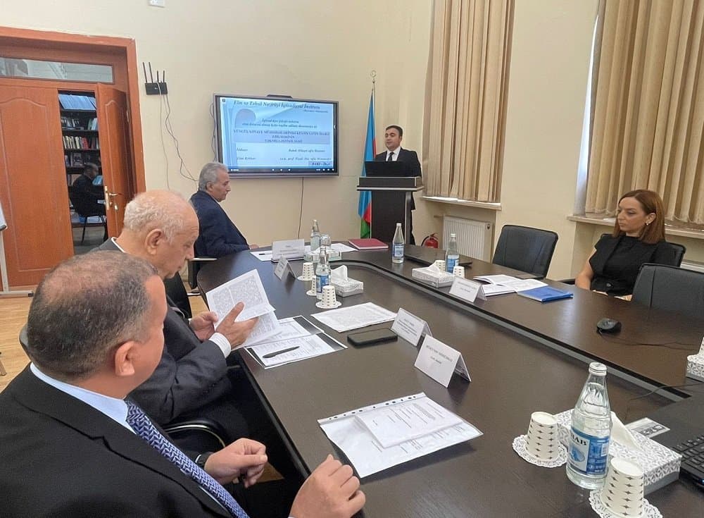 “Yüngül sənaye müəssisələrində keyfiyyətin idarə edilməsinin təkmilləşdirilməsi” mövzusunda dissertasiya işi müdafiə edilib 2