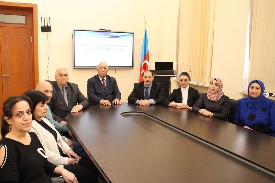 “Biznes mühitinin tənzimlənməsi və sahibkarlığın inkişafı” şöbəsi