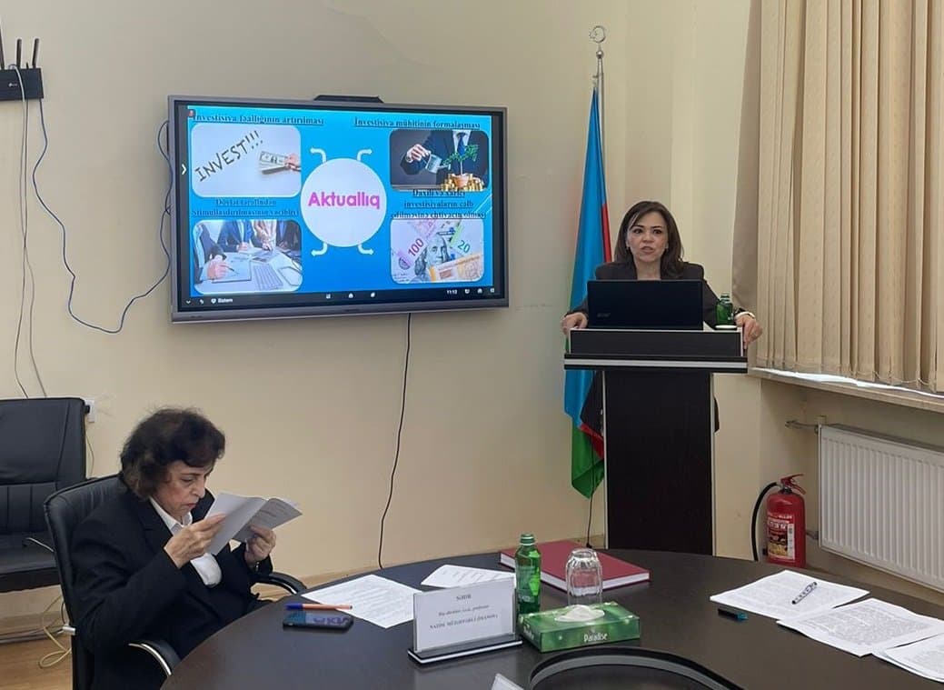 “Yüngül sənaye sahəsində investisiya siyasətinin müasir istiqamətləri” mövzusunda dissertasiya işi müdafiə olunub 3