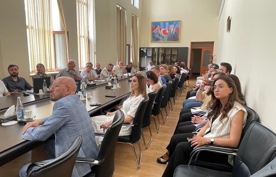 На научном семинаре обсуждались вопросы повышения эффективности субсидий, выделяемых сельскому хозяйству в Азербайджане 3