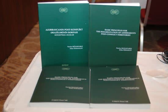 “Post-conflict restoration of Azerbaijani territories: conceptual basis” book presented in Baku