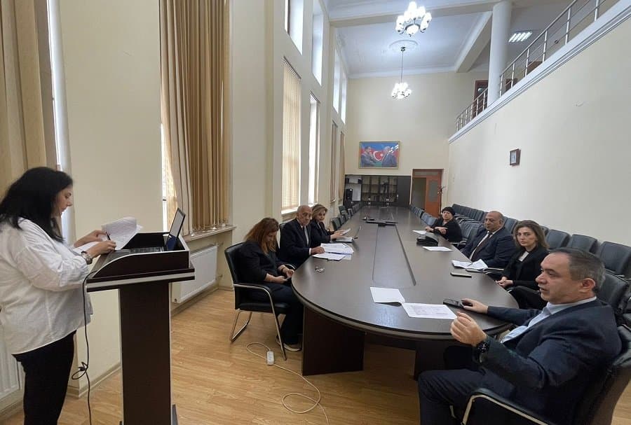 “Xarici iqtisadi fəaliyyətin tənzimlənməsi” şöbəsində illik hesabatlar dinlənilib 2