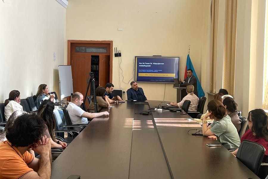 Held an event dedicated to Human Rights Day at the Institute of Economics. 3