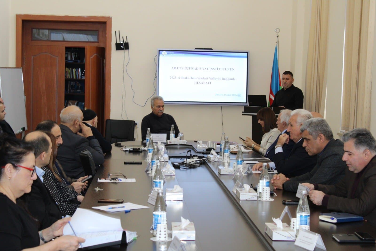 Baku Business University Master's Students Receive Certificates from the Institute of Economics 3