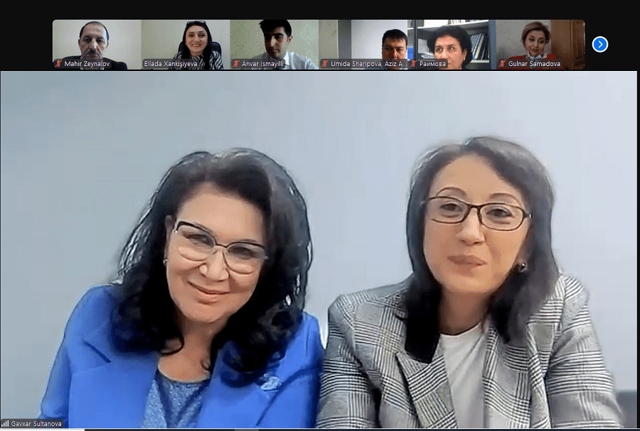 An online meeting was held between the Institute of Economics and the Institute for Perspective International Studies of Uzbekistan 3