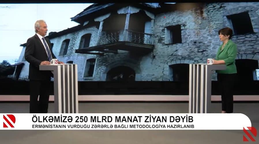 Our country suffered damage in the amount of 250 billion manats