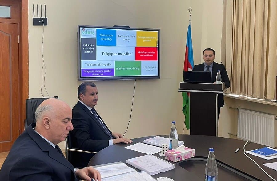 На научном семинаре обсуждены «Направления развития предприятий сферы услуг в Абшеронском экономическом районе» 2