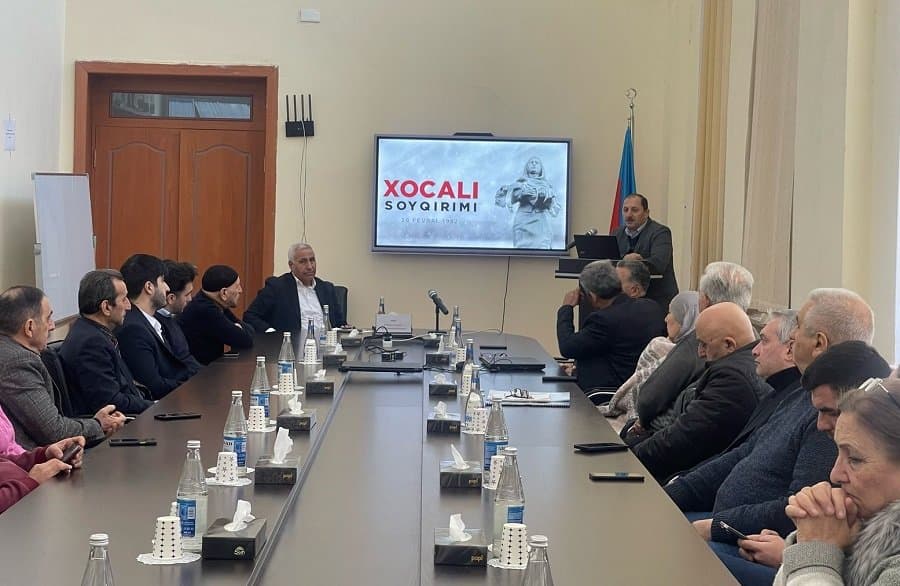 В Институте экономики состоялось памятное мероприятие, посвященное Ходжалинскому геноциду 2