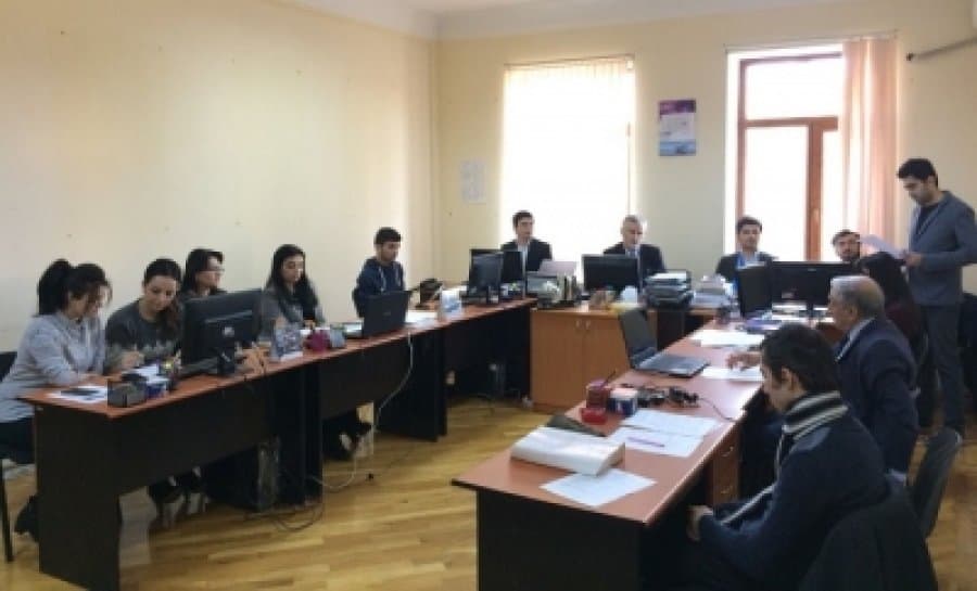 The thesis by dissertant Akbar Huseynov was discussed at the Department 1