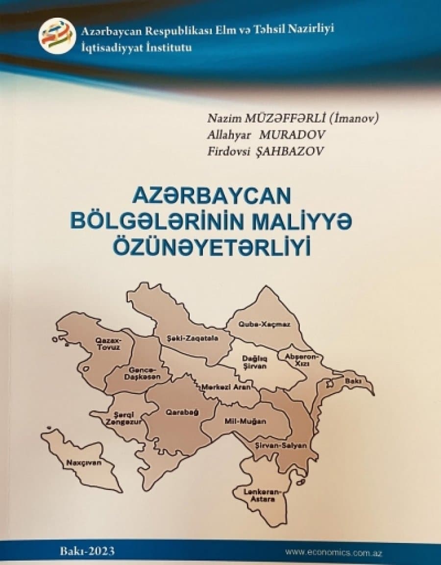 Published the book "Financial self-sufficiency of Azerbaijan's regions - 2021"