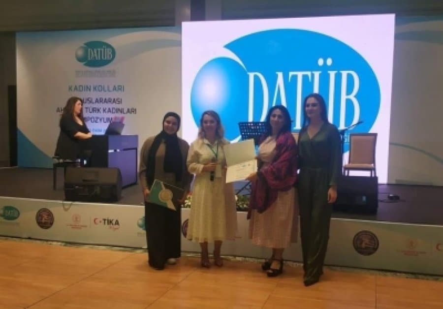 The head of the department of the Institute of Economics participated in the "World Ahiskali Turkish Women's Symposium"