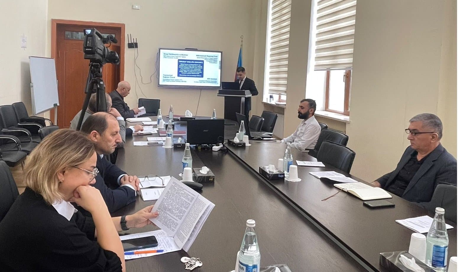Elmi seminarda “Aqrar məhsulların ixrac mexanizminin rəqəmsal transformasiya əsasında təkmilləşdirilməsi istiqamətləri” müzakirə edilib